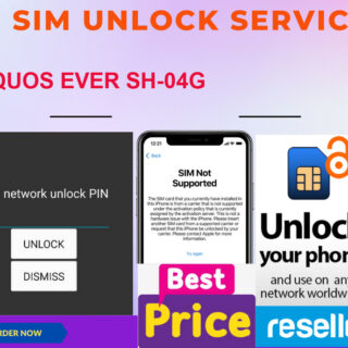 sim unlock service AQUOS EVER SH-04G