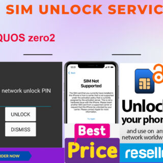 sim unlock service AQUOS zero2