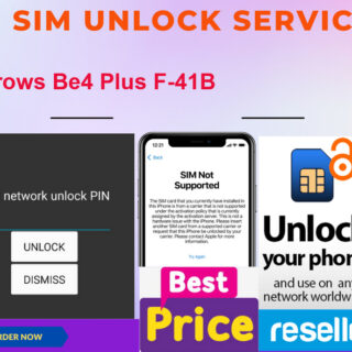 sim unlock service arrows Be4 Plus F-41B